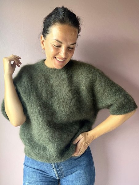 Product image of  Aino Kid Mohairneule vihreä onesize