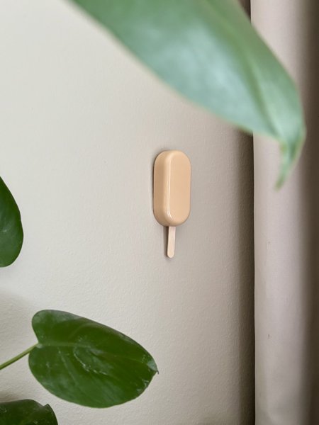 Product image of  Pyöreä jäätelöpuikko, persikka