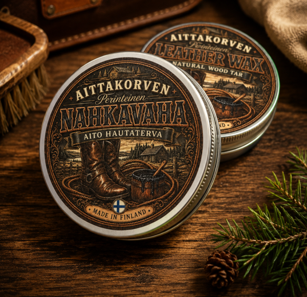 Product image of Aittakorven Perinteinen Nahkavaha - Aito hautaterva 60 ml