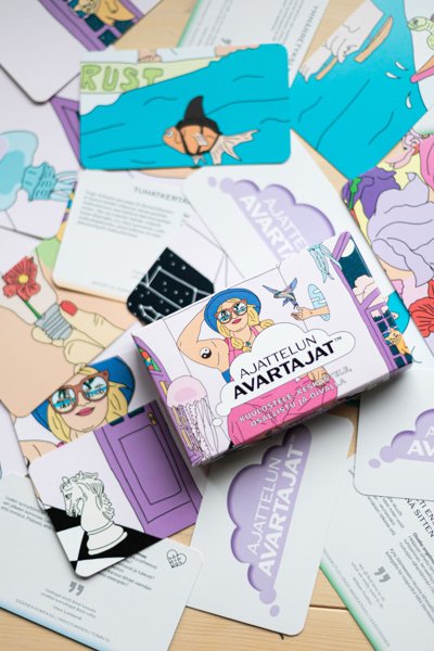 Product image of UUTTA! Ajattelun avartajat™ Yksilötyöpaja + kortit -kombo
