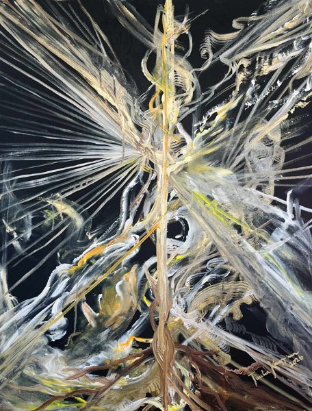 Product image of  Taideteos "Alkuvoima" - 90x70cm