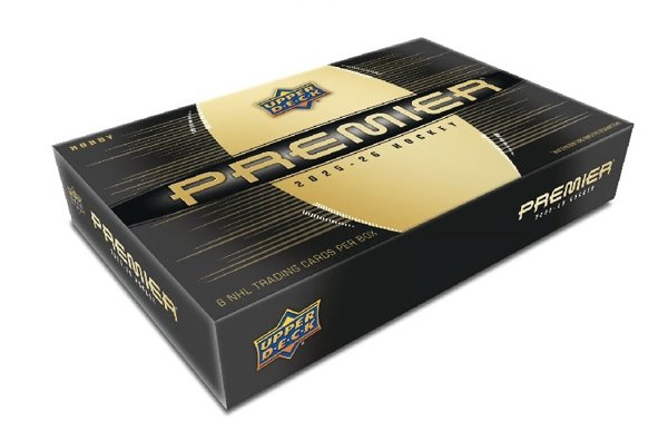 Product image of  2025-26 Upper Deck Premier Hockey Hobby Box