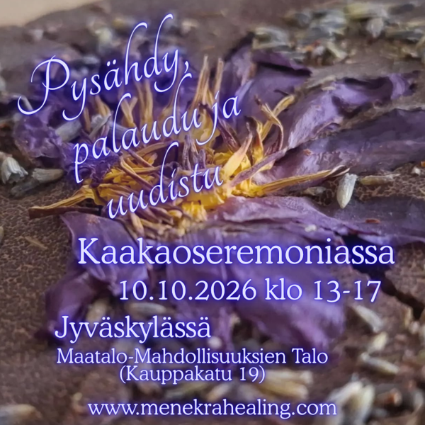 Product image of  Kaakaoseremonia 10.10.2026 - Jyväskylä