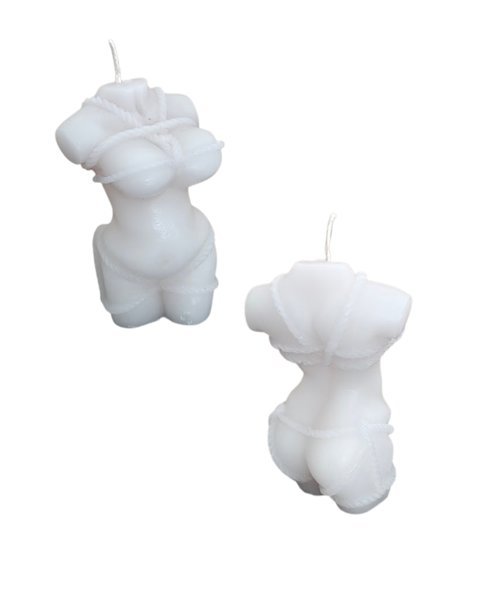 Product image of Vaalea Shibarikynttilä