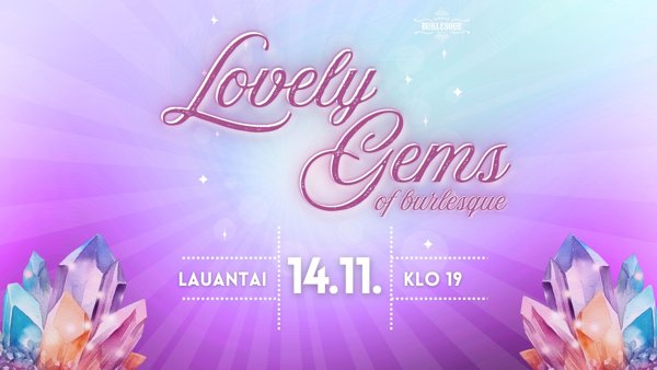 Product image of  Lovely Gems 14.11. / Peruslippu