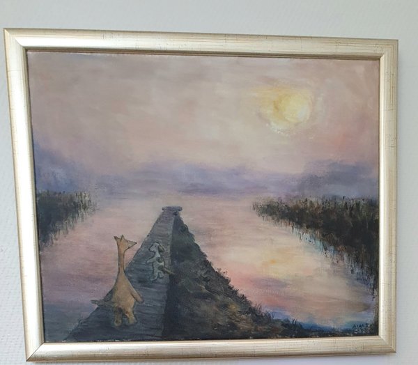 Product image of  Sumuinen auringonnousu laiturilla / Foggy morning