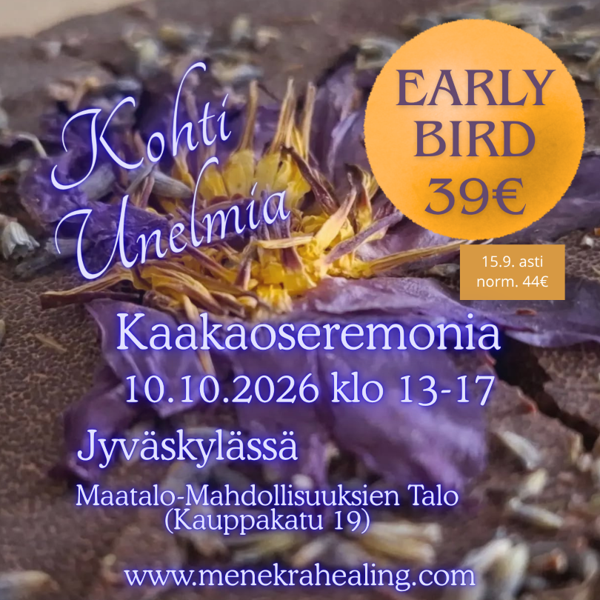 Product image of Kaakaoseremonia 10.10.2026 - Jyväskylä
