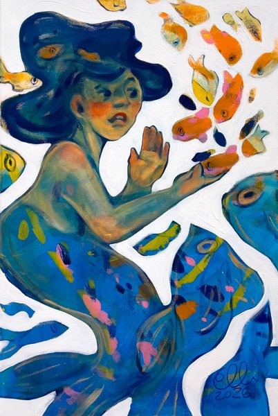 Product image of  Maalaus: Amfitriten kuiskaus | The Whisper of Amphitrite