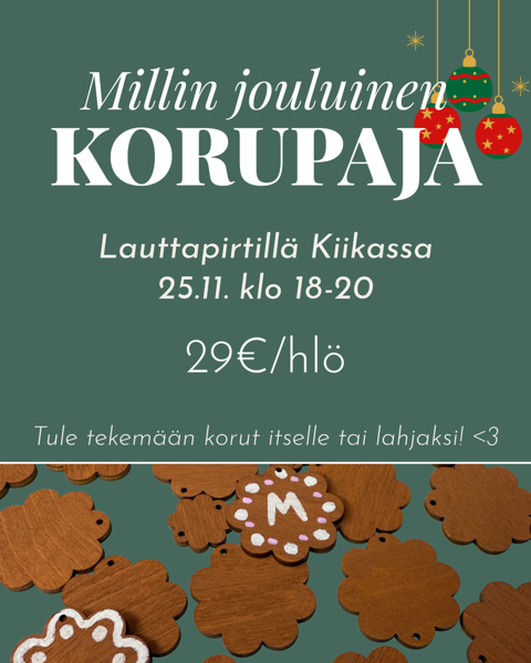Product image of  Jouluinen korupaja Kiikassa✨