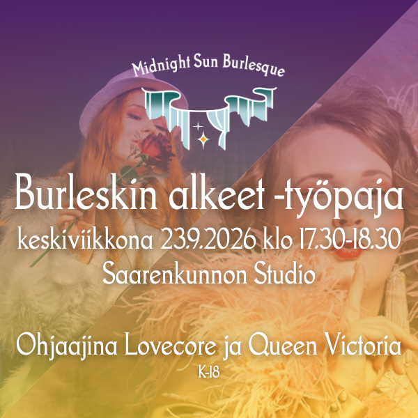 Product image of  Burleskin alkeet -työpaja 23.9.2026