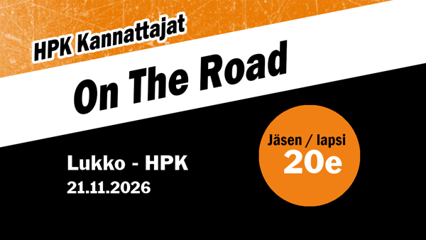 Product image of  Kannattajamatka Raumalle 21.11.2026, Jäsen / lapsi (alle 16v)