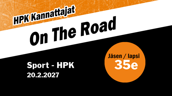 Product image of  Kannattajamatka Vaasaan 20.02.2027, Jäsen / lapsi (alle 16v)