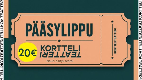 Product image of  Pääsylippu: 20€ / Joulurosvo la 28.11. klo 13