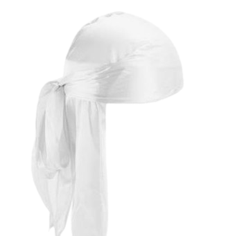 Product image of SILKY WHITE DURAG - UNISEX