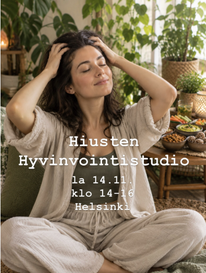 Product image of  Hiusten hyvinvointistudio  la 14.11 klo 14-16 Helsinki