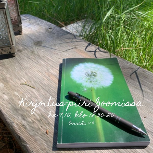 Product image of  Kirjoitus-piiri Zoomissa ke 7.10.