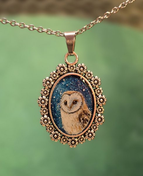 Product image of Taideriipus, Pöllö ja taivas