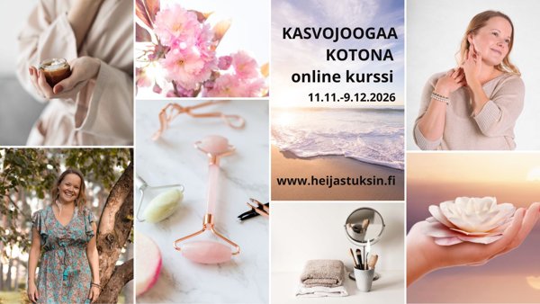Product image of  Kasvojoogaa kotona - online kurssi 11.11.-9.12.2026