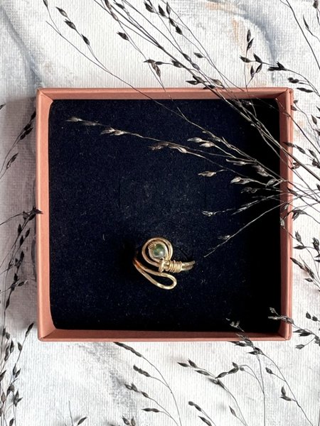 Product image of  "Nurtured" -akaattisormus, säädettävä