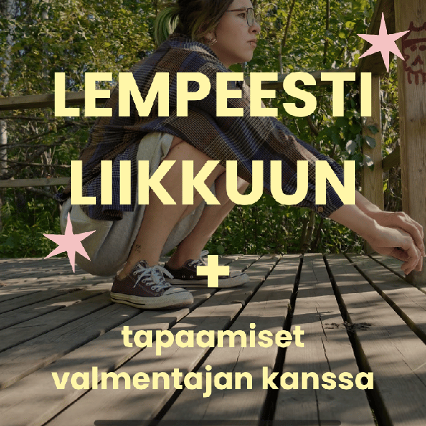 Product image of Lempeesti liikkuun -kurssi (sis. 1:1 tapaamiset)