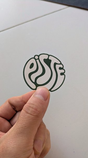 Product image of Piste -tarra (vihreä)