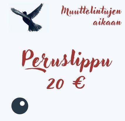 Product image of  Muuttolintujen aikaan - Peruslippu