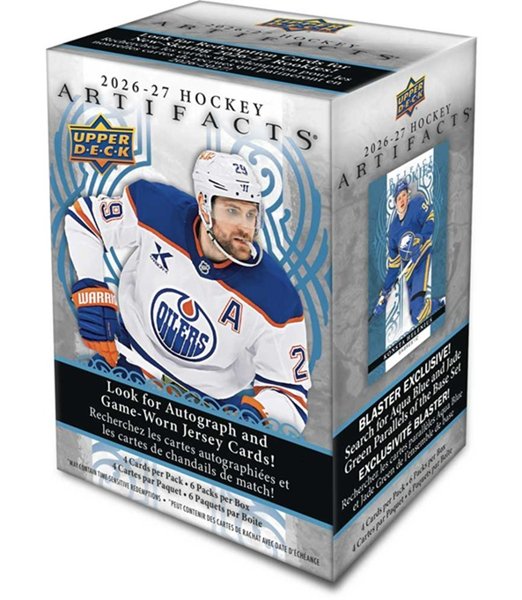 Product image of  2026-27 Upper Deck Artifacts Hockey Blaster Box