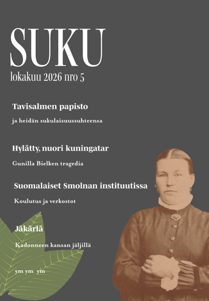 Product image of  SUKU -lehti lokakuu 2026