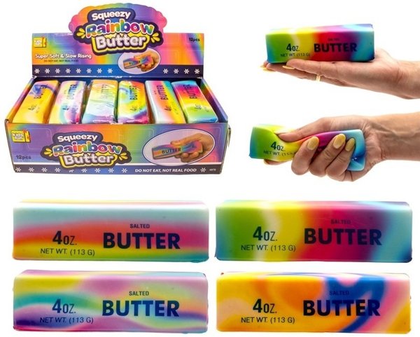 Product image of  Squeeze Butter Rainbow 14x4x4cm
