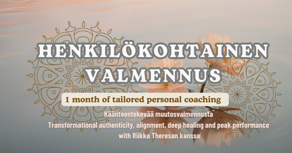 Product image of  Monthly Personal Coaching | Henkikökohtainen Valmennus 1kk