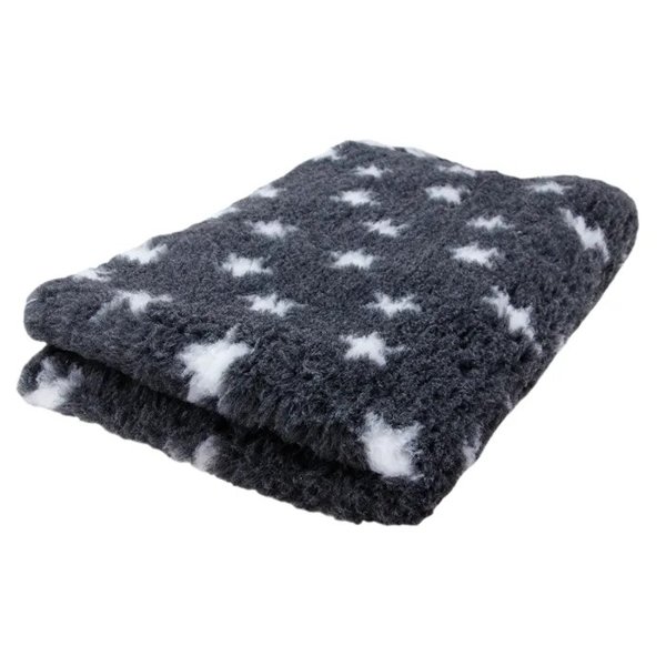 Product image of  Foxy Fur -Makuualusta Tummanharmaa, valkoinen tähti