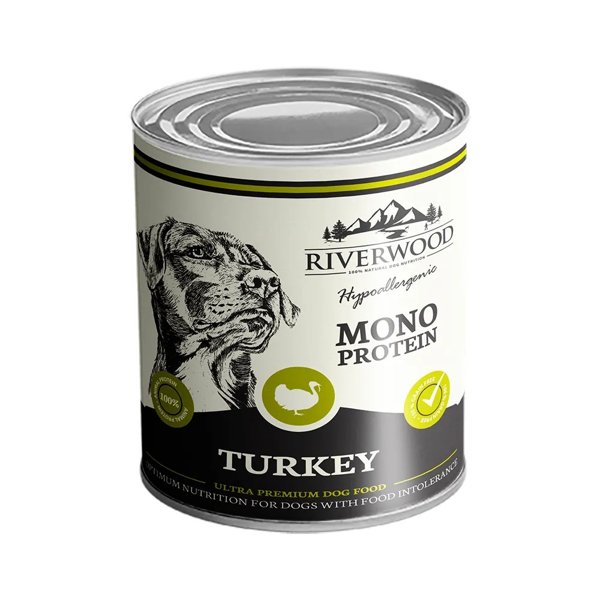 Product image of  400 g Riverwood Mono Protein Kalkkuna, säilyke