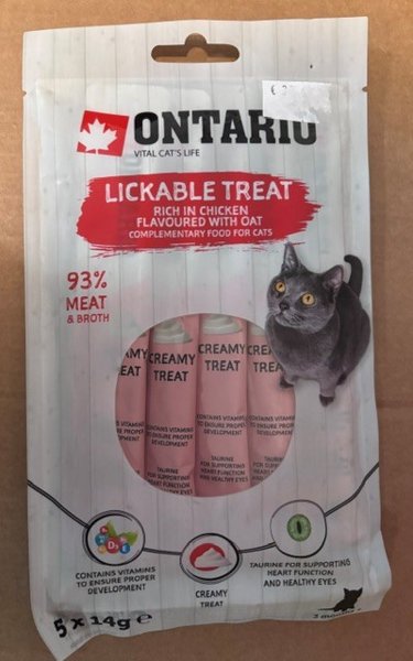 Product image of  Ontario, nuolutettava makupala, kana 5 x 14 g