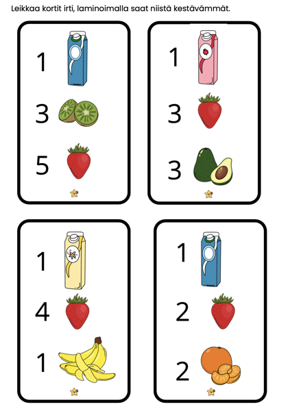 Product image of Smoothie korttipeli (ilmainen)