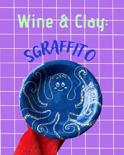 Product image of  Wine & Clay: Sgraffito-tekniikka LA 30.1. klo 16:00–19:00