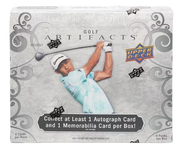 Product image of  2026 Upper Deck Artifacts Golf Hobby Box