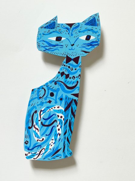 Product image of  Sininen rusettikissa