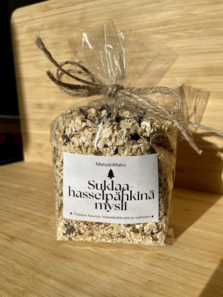 Product image of  Suklaa-hasselpähkinä mysli 200 g