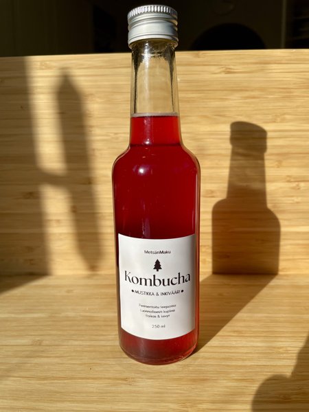 Product image of  Mustikka-inkivääri kombucha