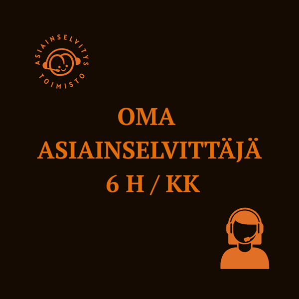 Product image of  Oma asiainselvittäjä 6 h / kk
