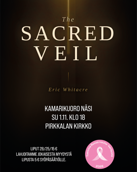 Product image of  The Sacred Veil 1.11.2026 klo 18