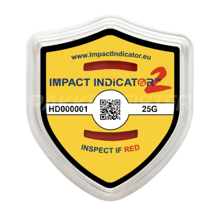 Product image of  Iskudetektori keltainen, 25G (Impact Indicator2™)