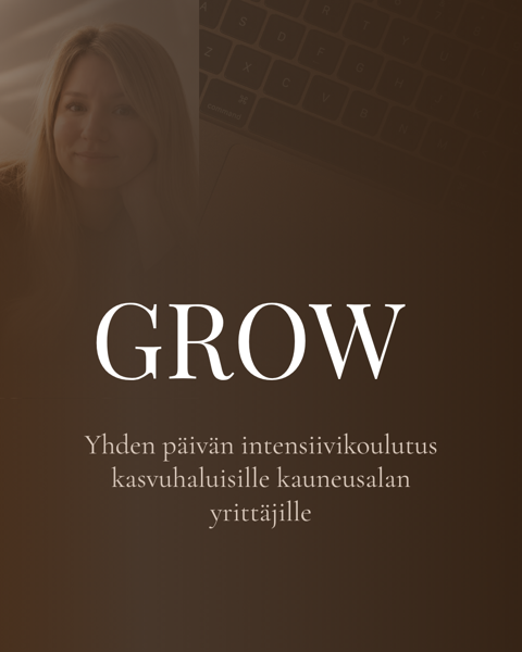 Product image of  GROW - koulutus kauneusalan yrittäjille