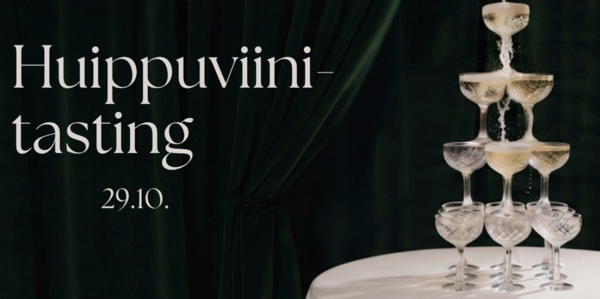 Product image of  Huippuviinitasting - opiskelijalippu