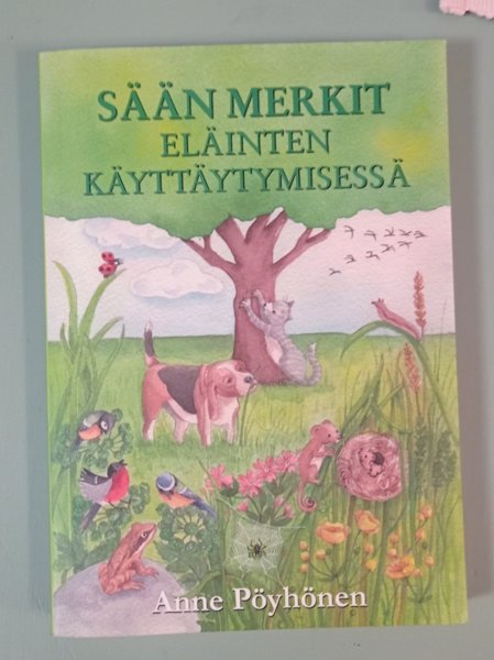 Product image of  Sään merkit eläinten käyttätymisessä