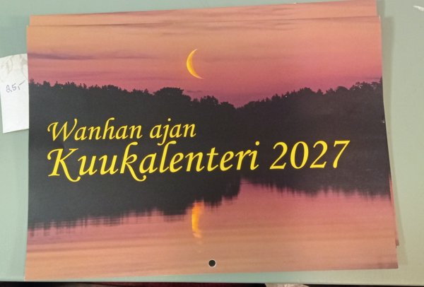 Product image of  Wanhan ajan kuukalenteri 2027 -seinäkalenteri