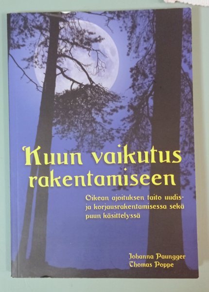 Product image of  Kuun vaikutus rakentamiseen