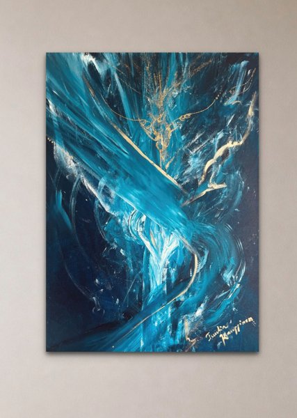 Product image of  Taideteos "Vahva virtaus" 50x70cm