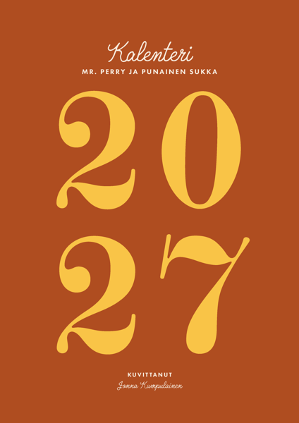 Product image of ENNAKKOTILAUS – Mr. Perry seinäkalenteri 2027