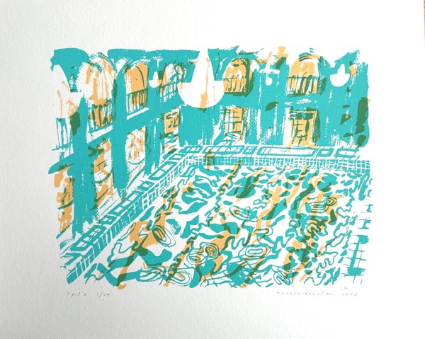 Product image of  Yrjönkatu serigrafia edition 25